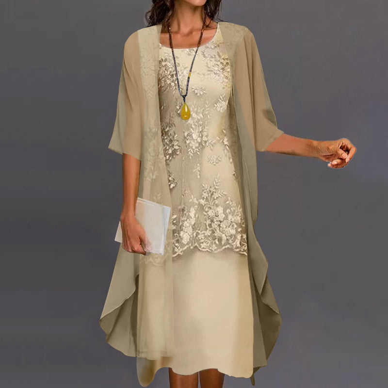 Zora | Elegantné midi šaty z šifónu