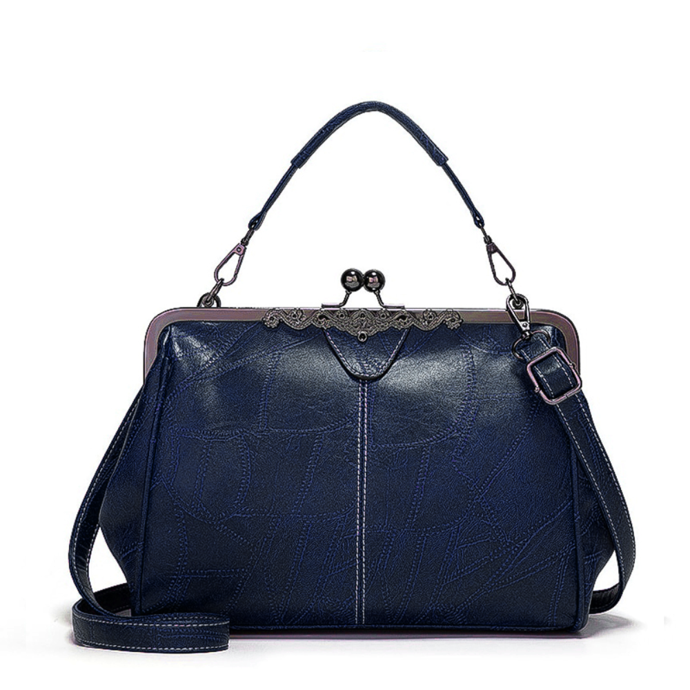 Heidrun – Retro Kiss Lock Handbag