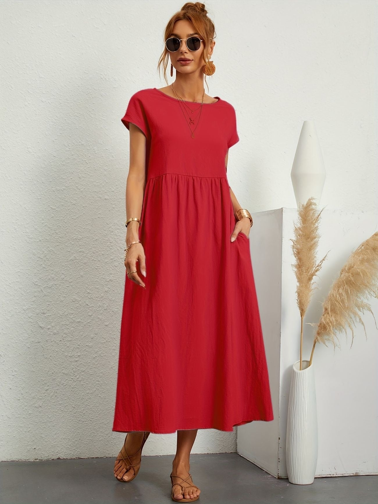 Hilleya™ | Elegantné Casual Šaty (Takmer vypredané)