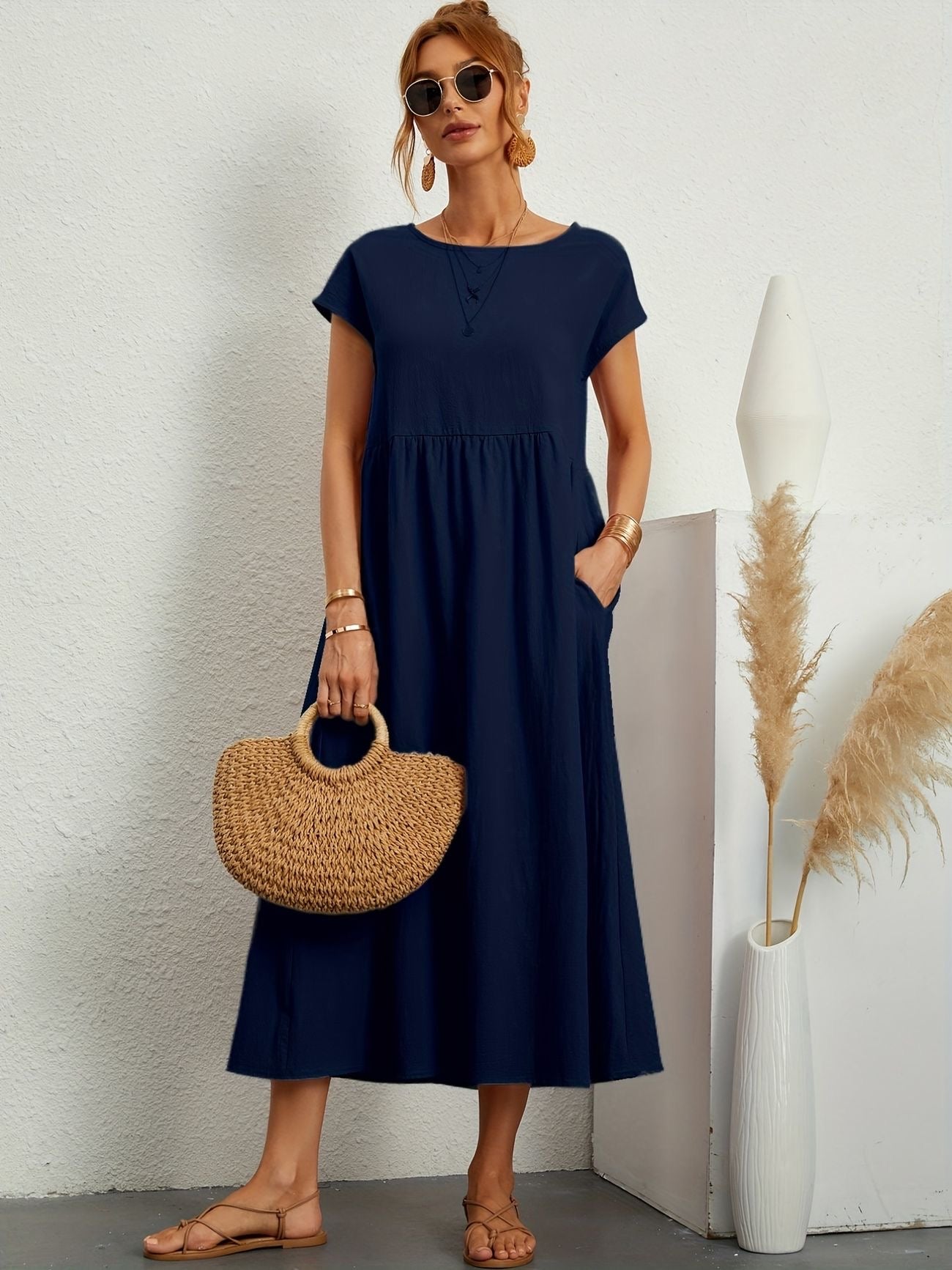 Hilleya™ | Elegantné Casual Šaty (Takmer vypredané)