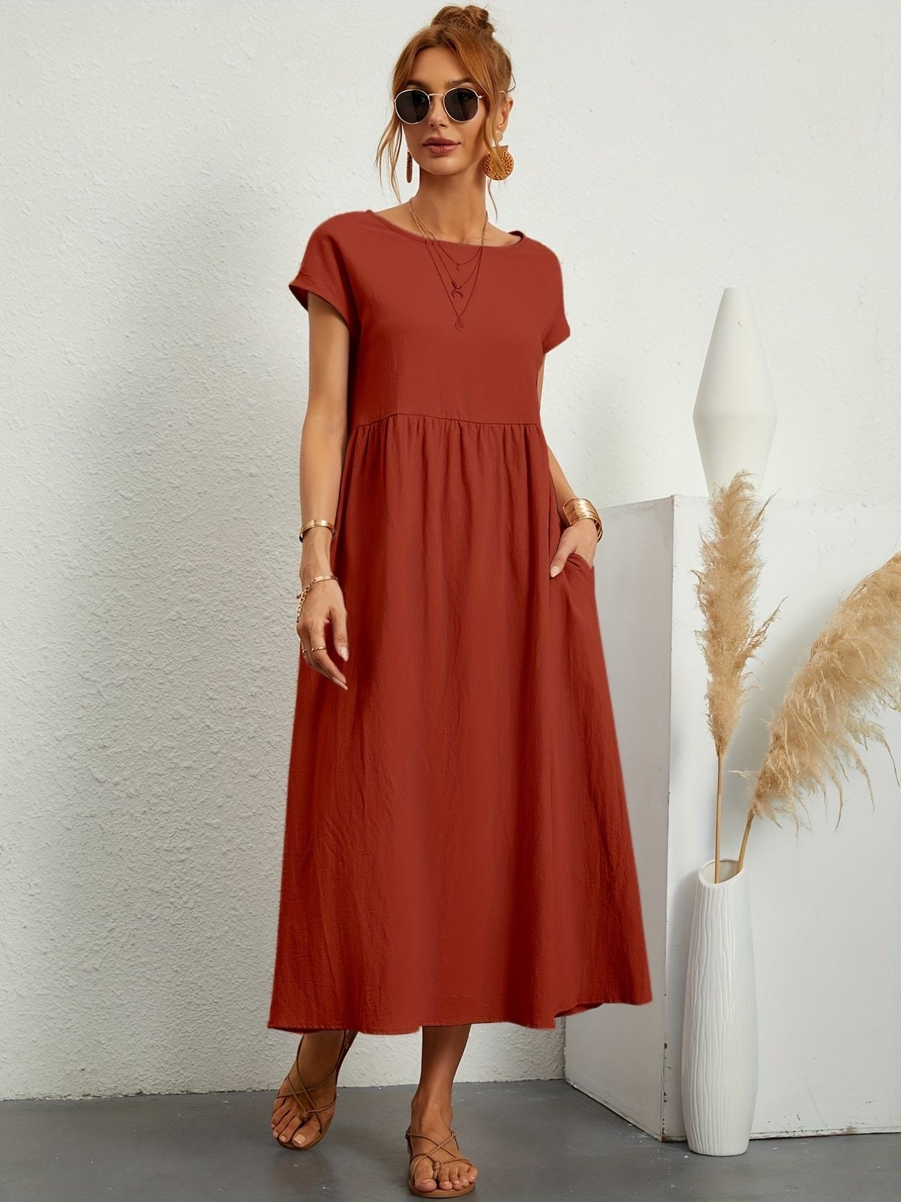 Hilleya™ | Elegantné Casual Šaty (Takmer vypredané)