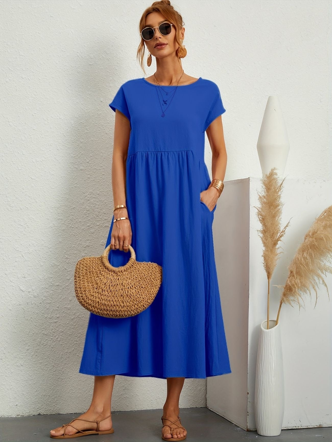 Hilleya™ | Elegantné Casual Šaty (Takmer vypredané)