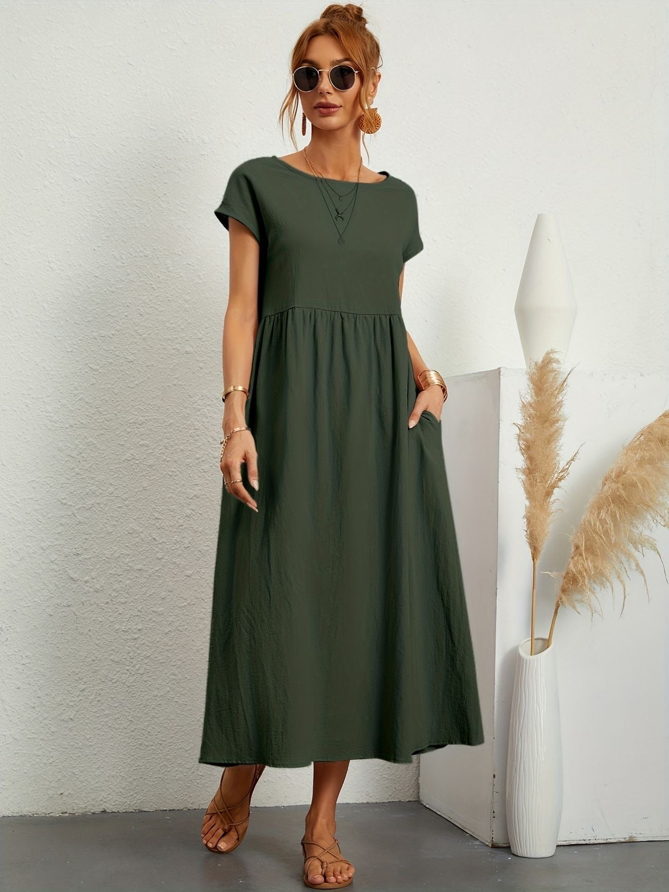 Hilleya™ | Elegantné Casual Šaty (Takmer vypredané)