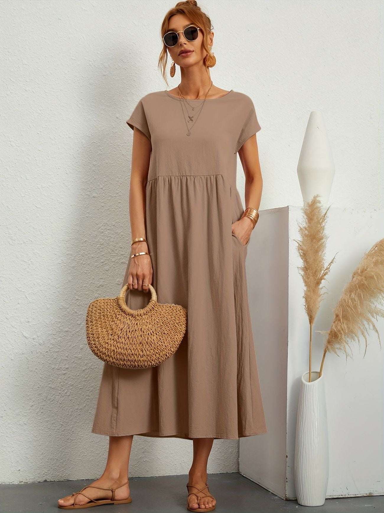 Hilleya™ | Elegantné Casual Šaty (Takmer vypredané)