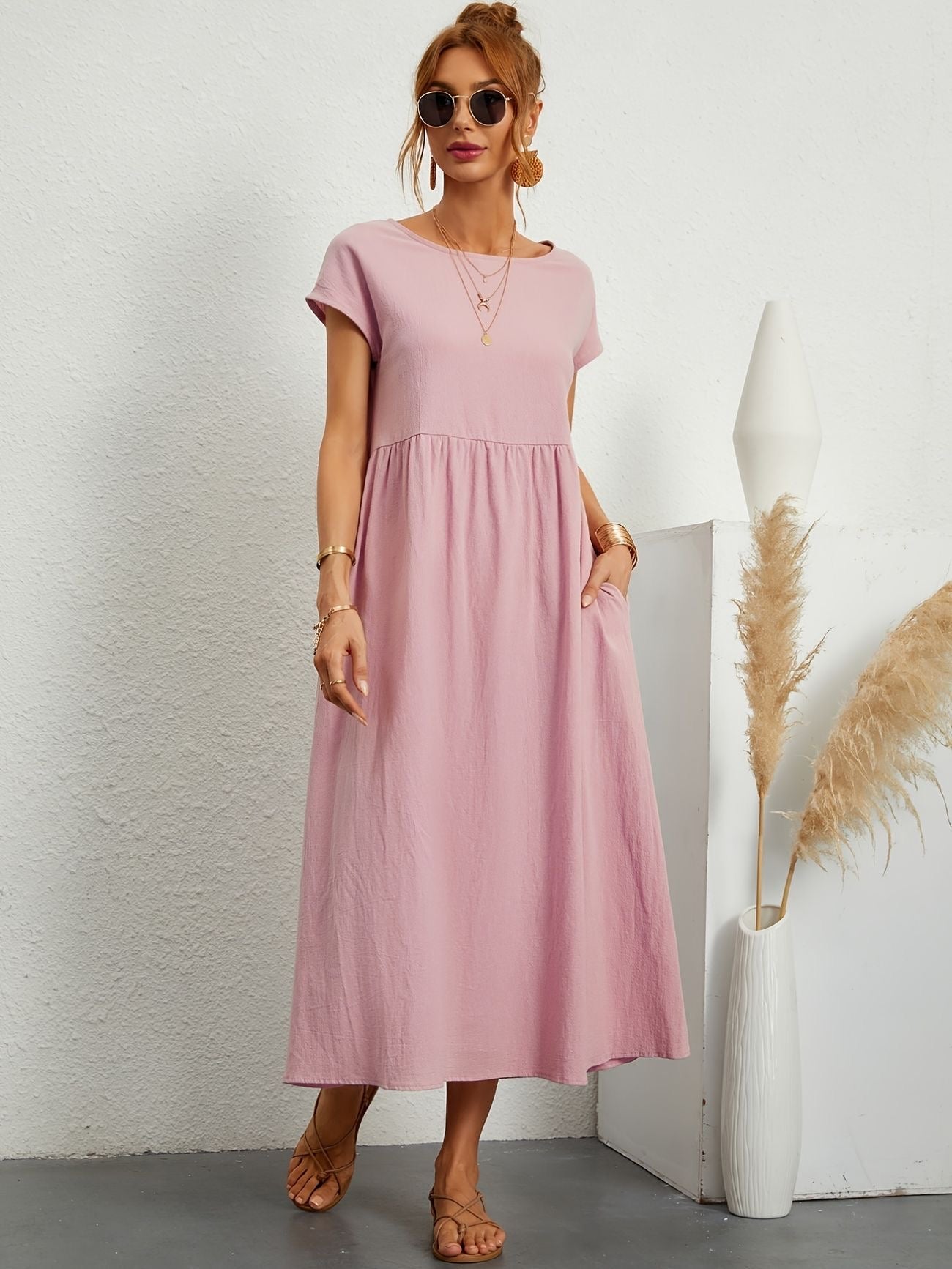 Hilleya™ | Elegantné Casual Šaty (Takmer vypredané)