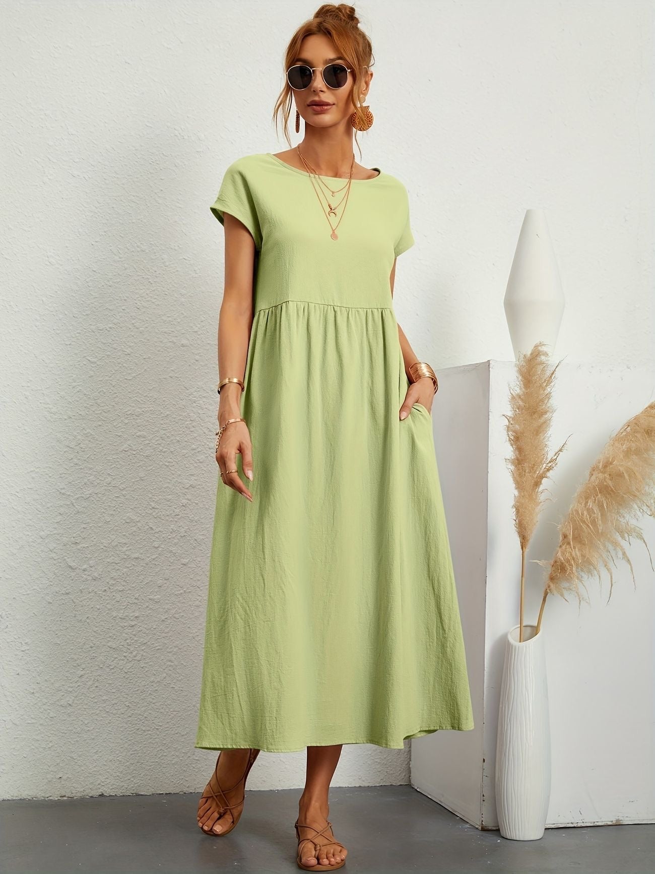Hilleya™ | Elegantné Casual Šaty (Takmer vypredané)