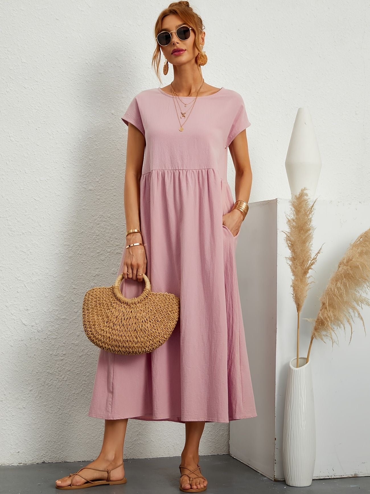 Hilleya™ | Elegantné Casual Šaty (Takmer vypredané)