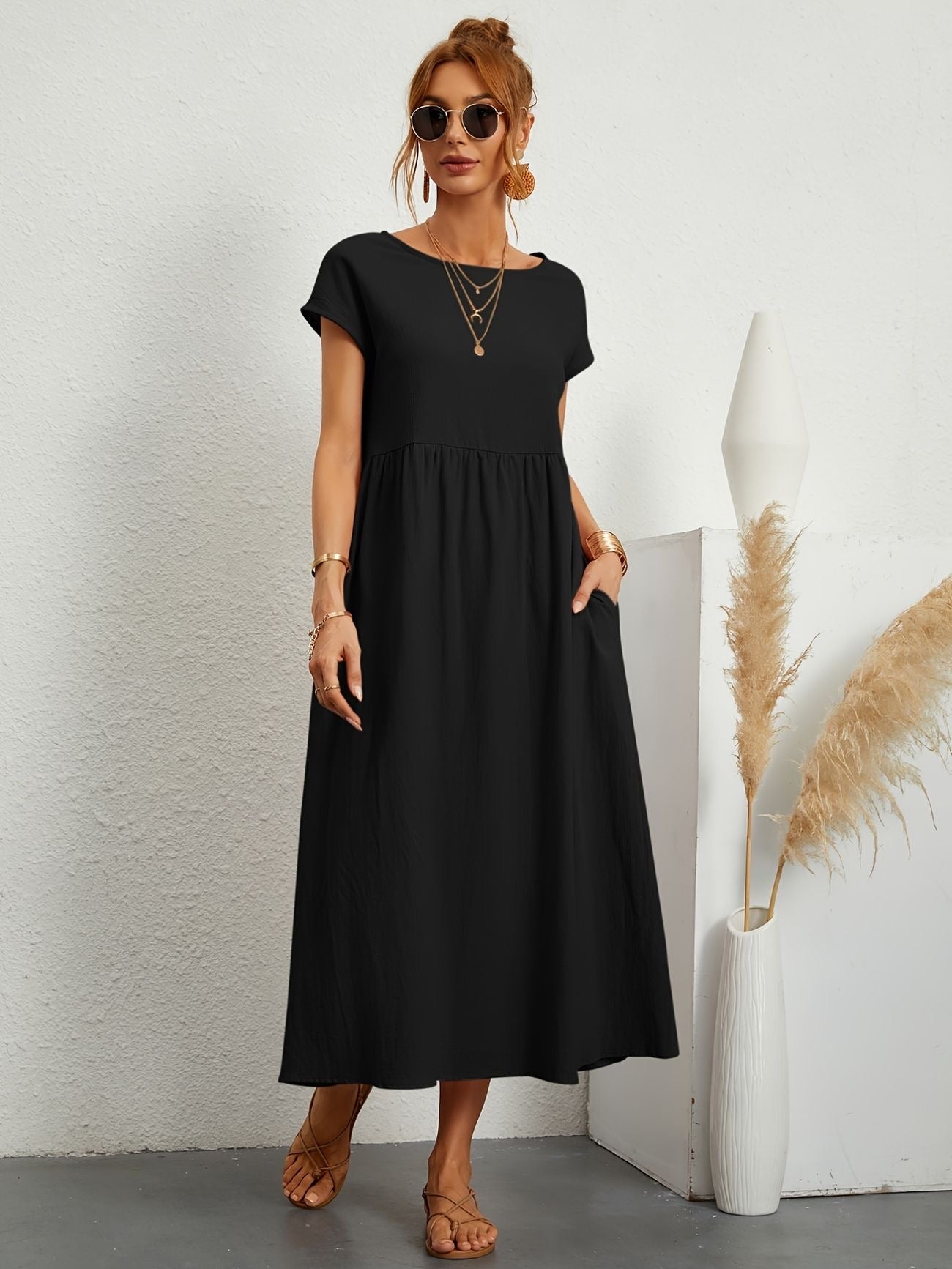 Hilleya™ | Elegantné Casual Šaty (Takmer vypredané)