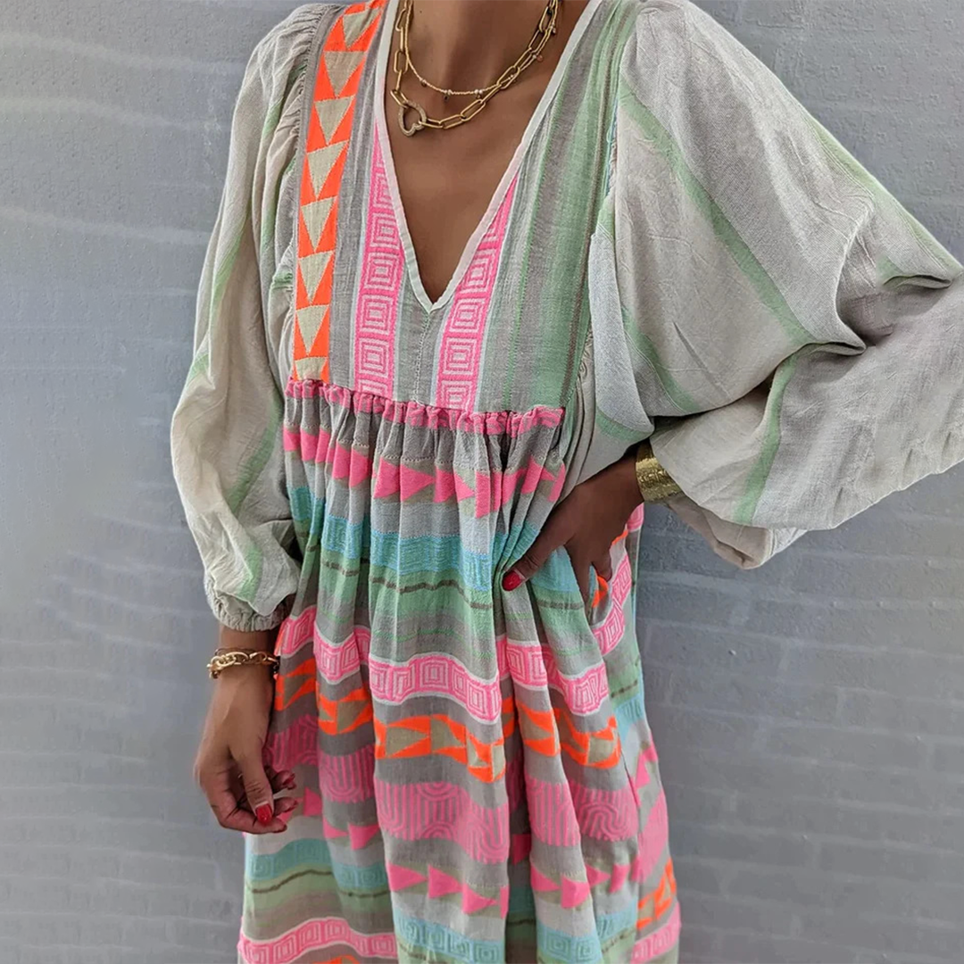 Theresia™ | Maxi Boho Chic Šaty (Takmer vypredané)