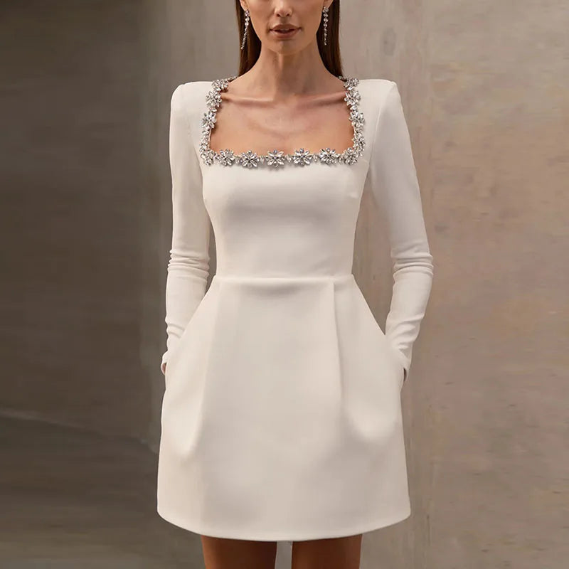 Adelin™ | Chic Mini A-Line Dress