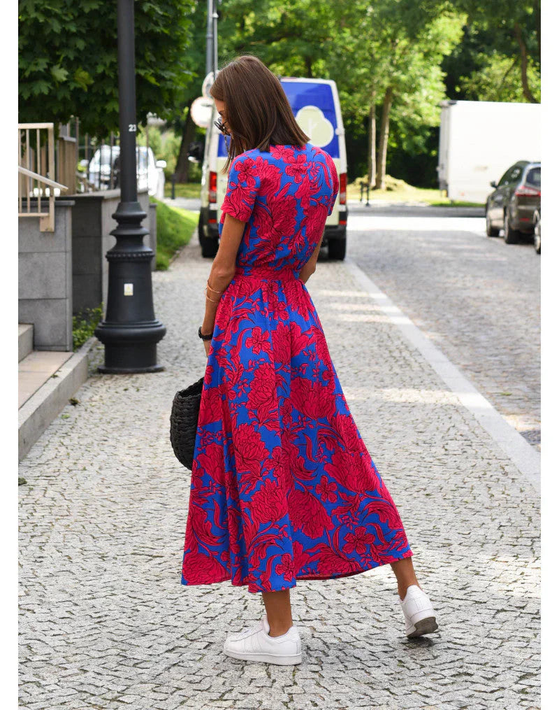 Suzanne - Elegantná sukňa s V-krkom