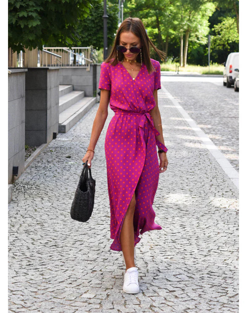 Suzanne - Elegantná sukňa s V-krkom