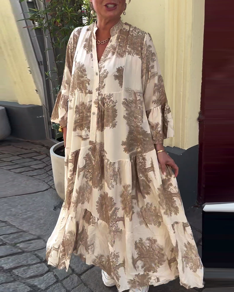 Evella™ | Maxi Dlhé Voľné Šaty (Obmedzená Dostupnosť)
