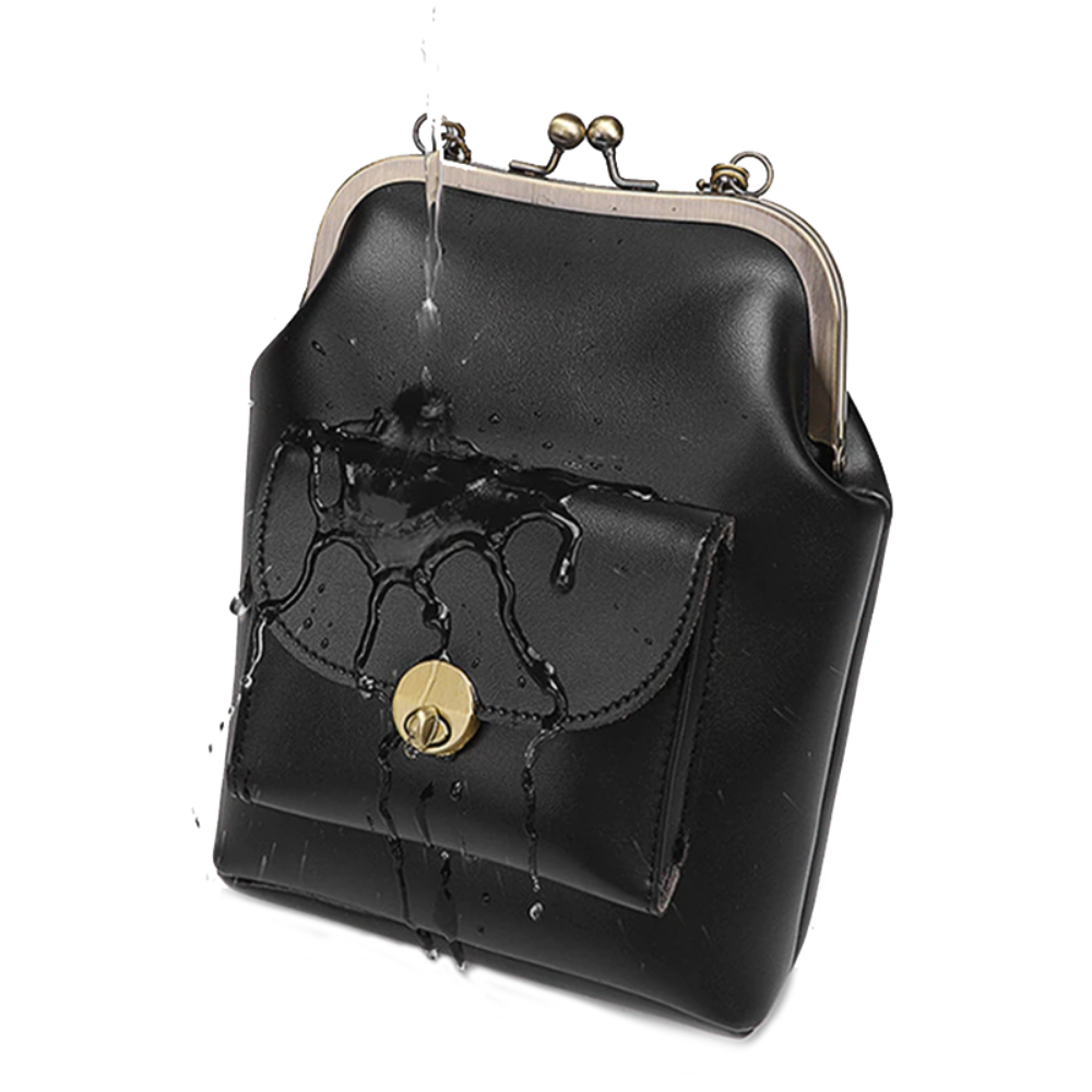 Margarete – Retro Kussverschluss Schultertasche