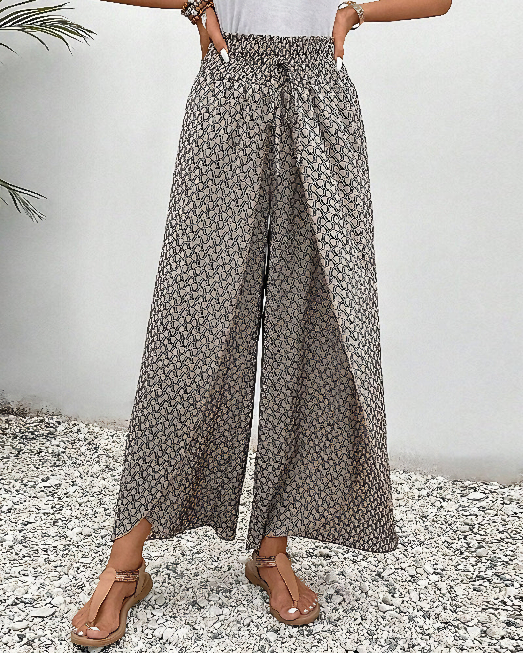 Ardena™ | Široké Nohavice s Elegantným Dizajnom