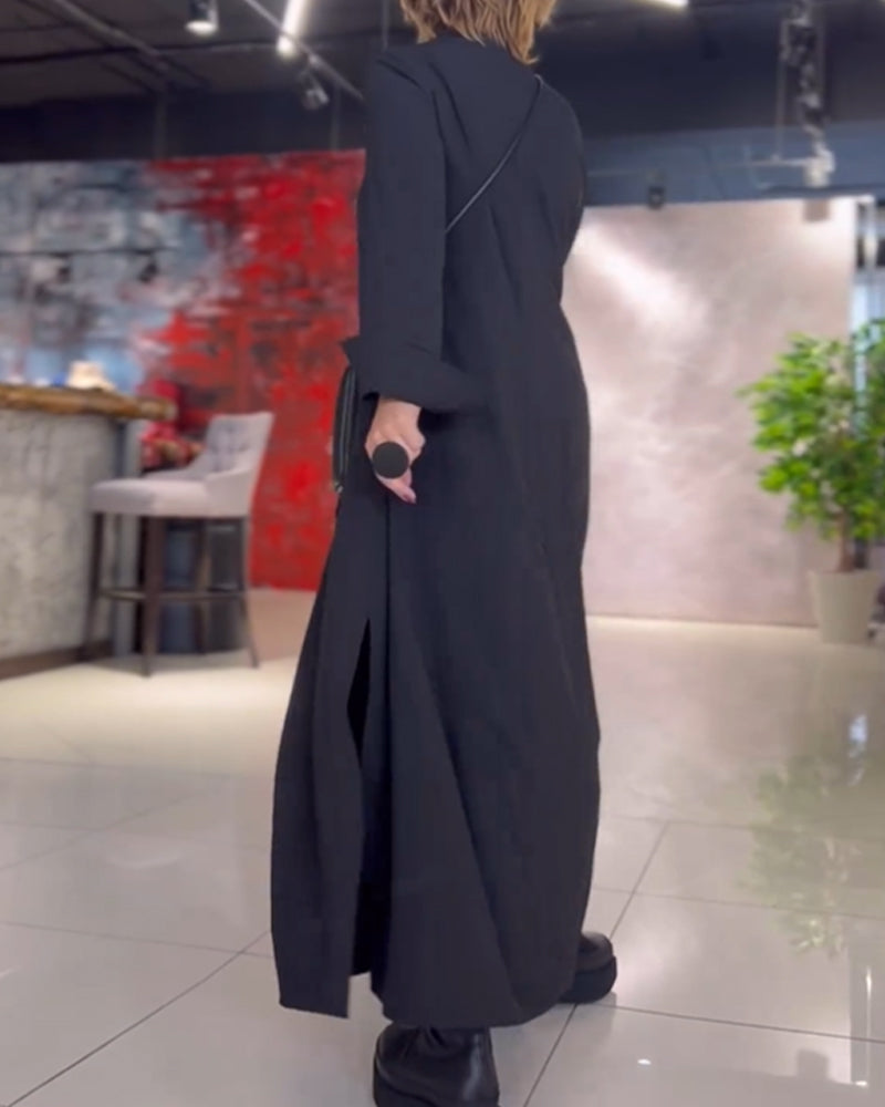 Tereza | Elegantné dlhé šaty s rozparkom