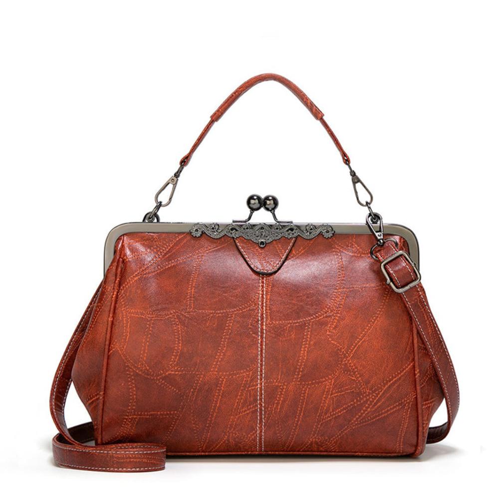 Heidrun – Retro Kiss Lock Handbag
