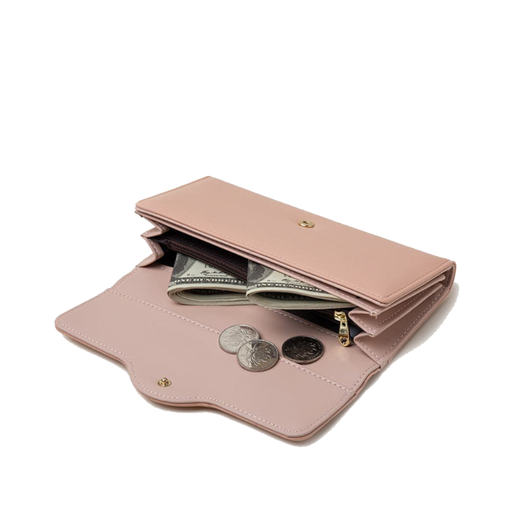 Ottilie – Elegantná Trifold Peňaženka s Mincovníkom