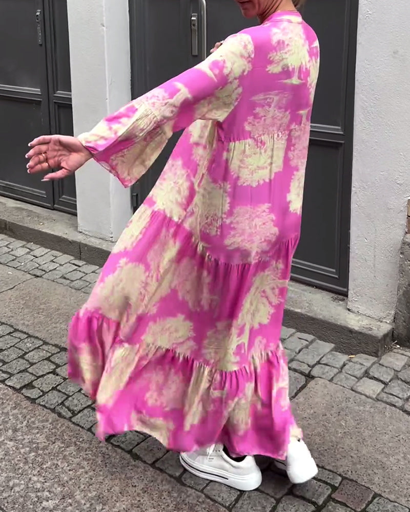 Evella™ | Maxi Dlhé Voľné Šaty (Obmedzená Dostupnosť)