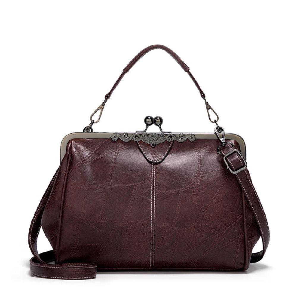 Heidrun – Retro Kiss Lock Handbag