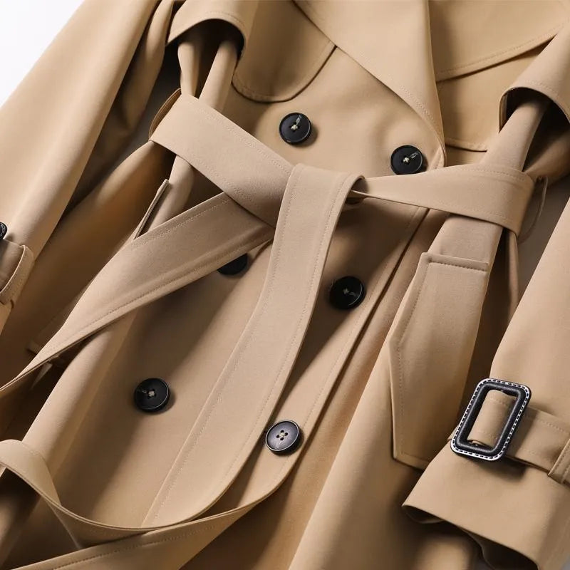 Rabiya™ | Luxusný klasický trench kabát
