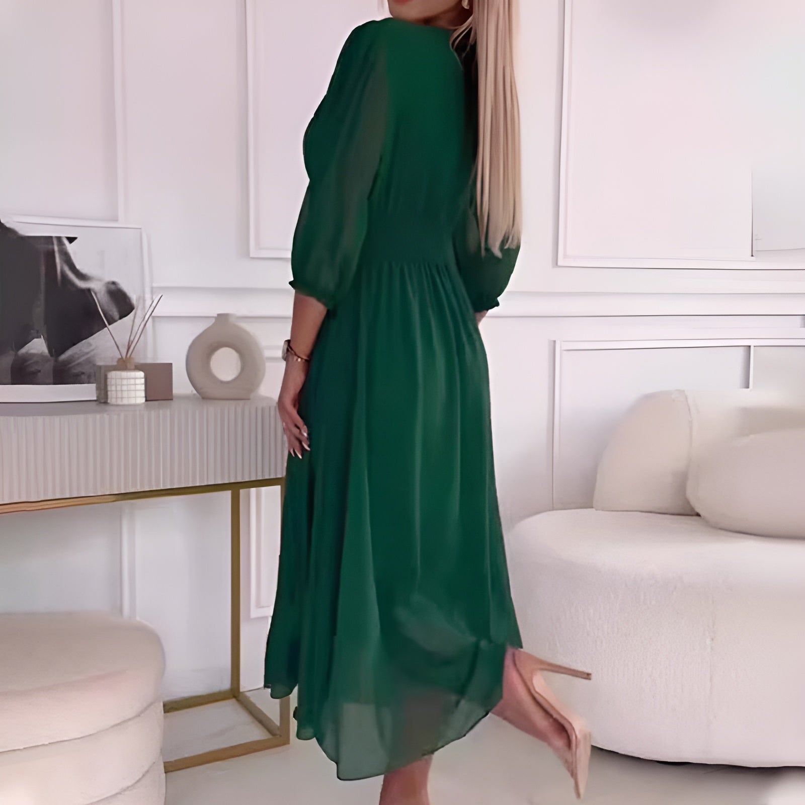 Adéla | Elegantné ľahké šaty z šifónu