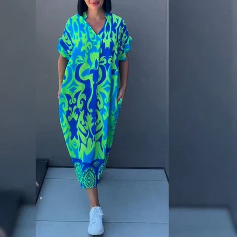 Michaela | Elegantné romantické kvetinové šaty