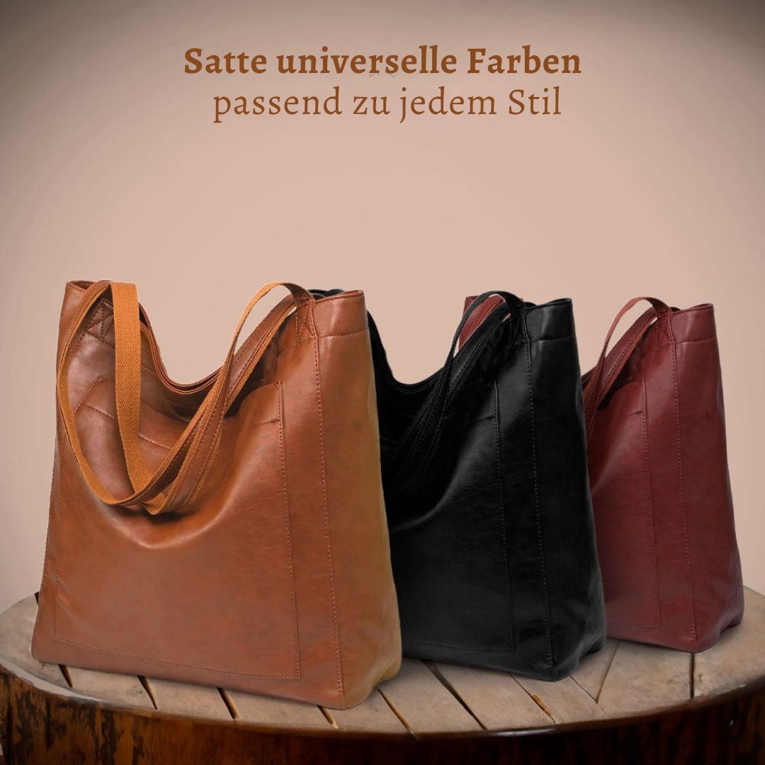 Lena - Moderná kožená crossbody kabelka
