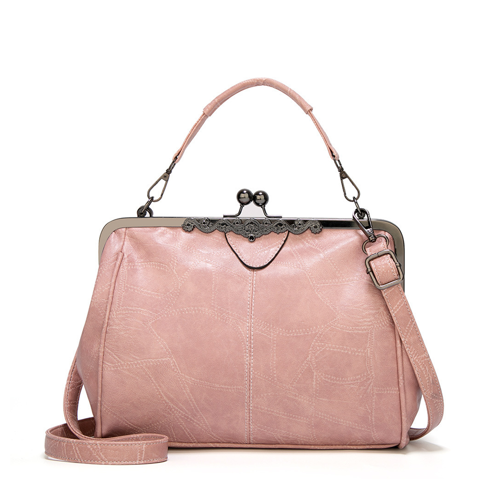 Heidrun – Retro Kiss Lock Handbag