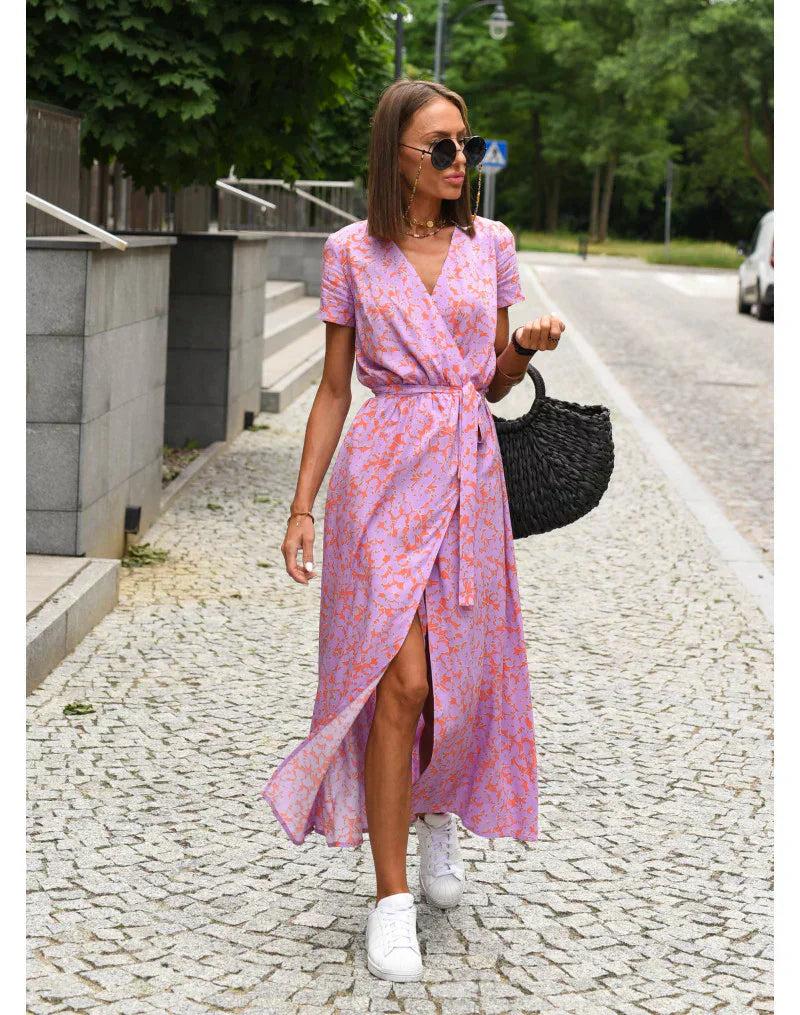 Suzanne - Elegantná sukňa s V-krkom