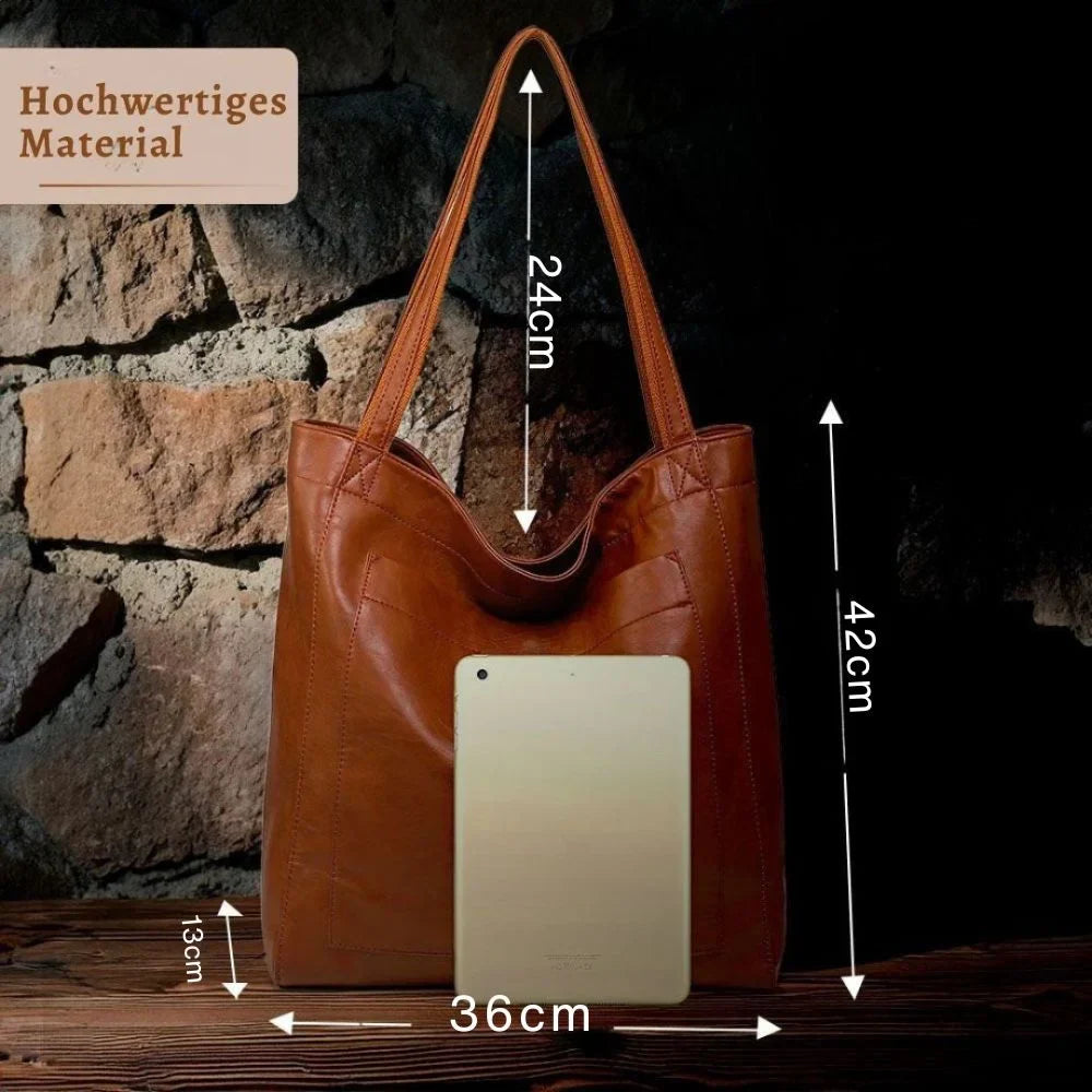 Lena - Moderná kožená crossbody kabelka