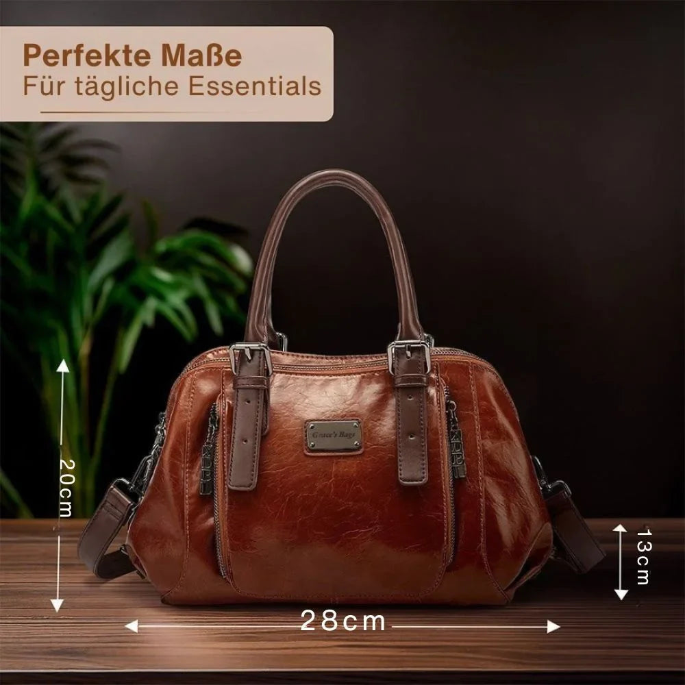 Anika - Elegantná kožená taška na rameno