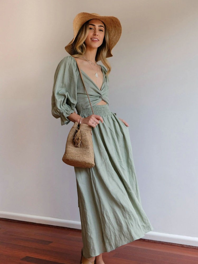 Myrisa™ | Maxi Boho Chic Dress