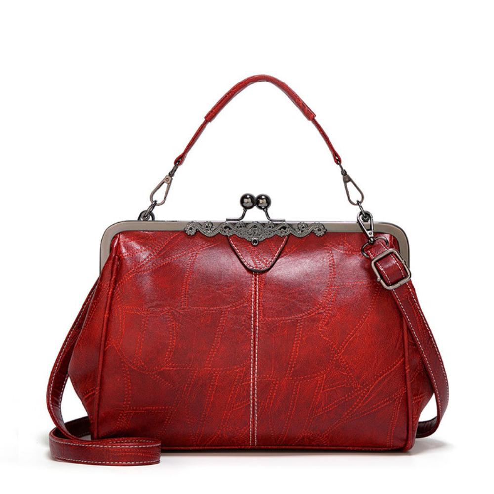 Heidrun – Retro Kiss Lock Handbag